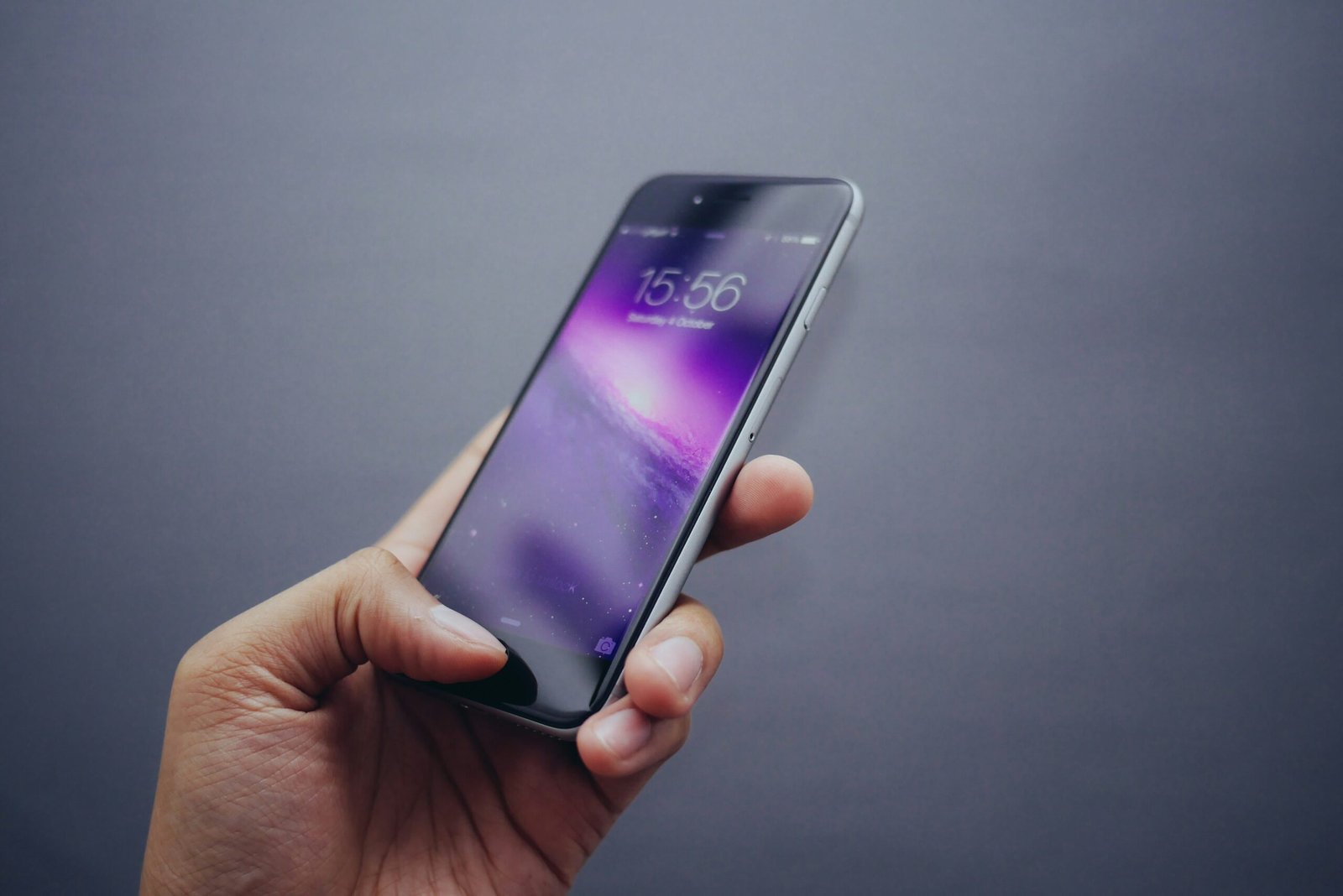 Pantalla de bloqueo de un smartphone